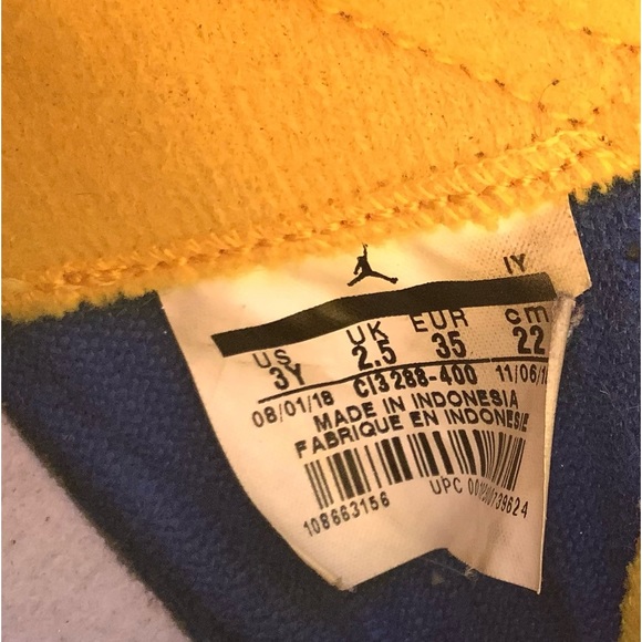 Nike Air Jordan 5 Retro Laney Varsity Royal Blue Shoes CI3287-400 Size 3 Youth - Picture 11 of 11